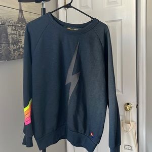 AVIATOR NATION LIGHTING BOLT PULLOVER HOODIE!